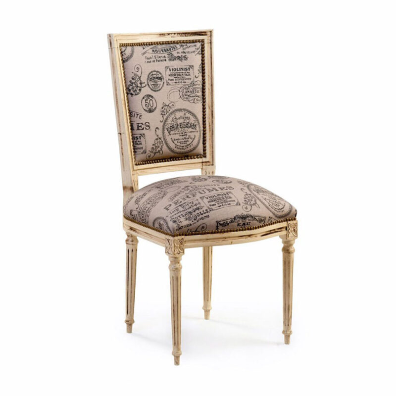 Silla Francesa Tapizada