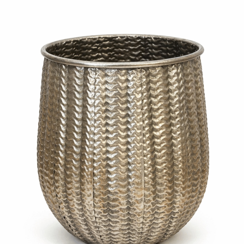 Macetero metalico
