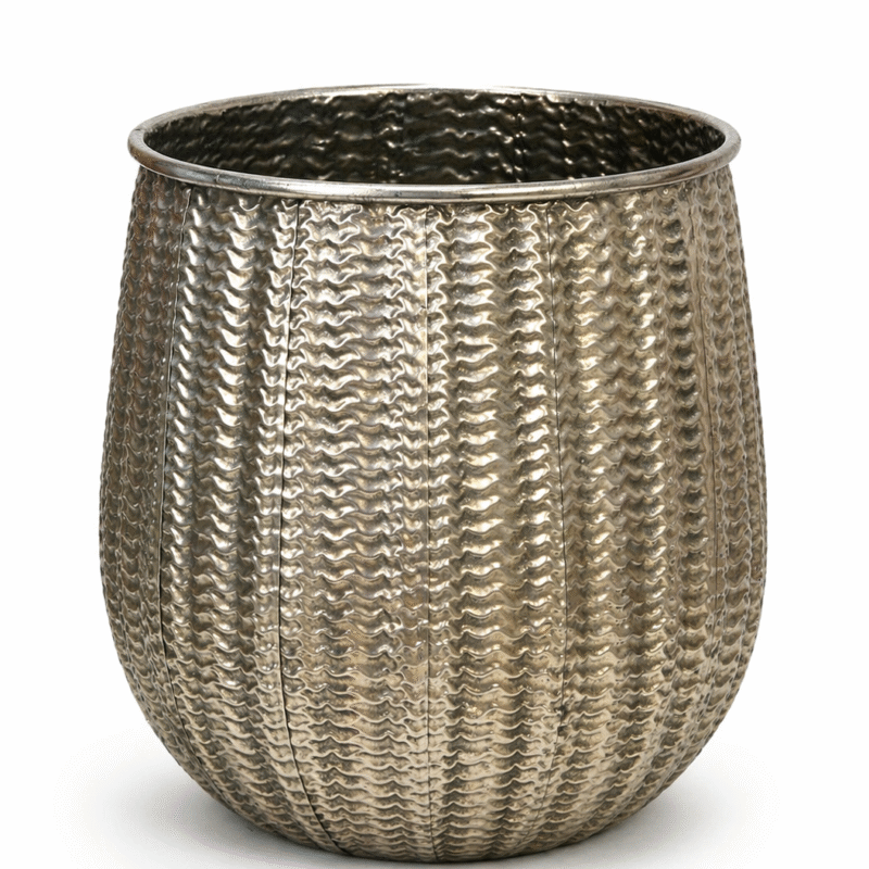 Macetero metalico