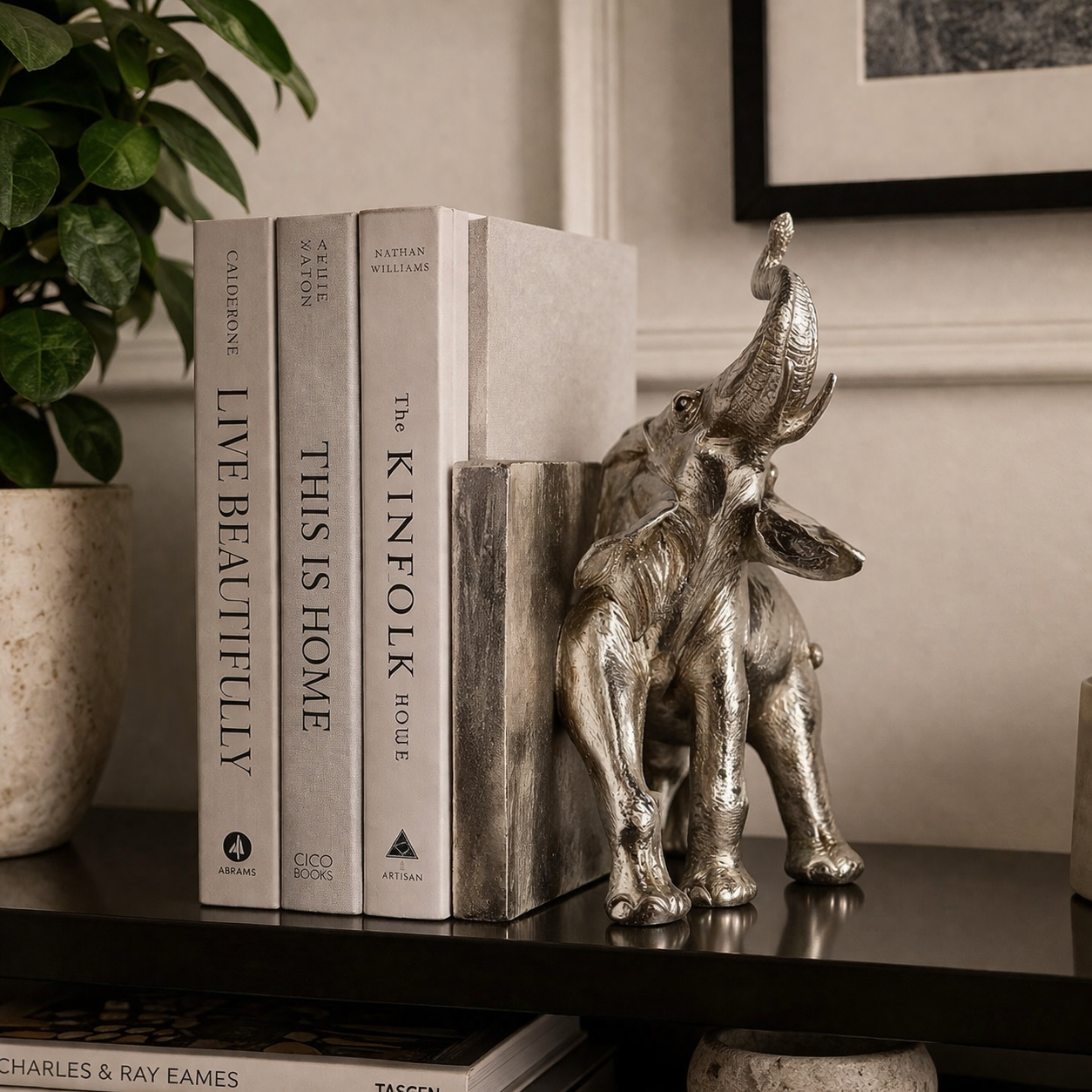 Elefante plateado - Imagen 2