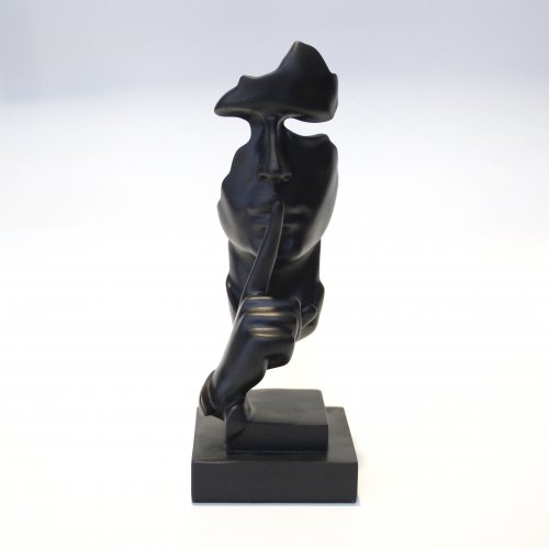 Escultura rostro negro