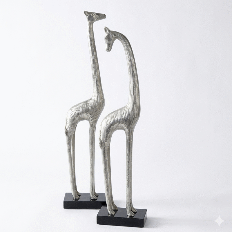 Figuras Jirafa aluminio