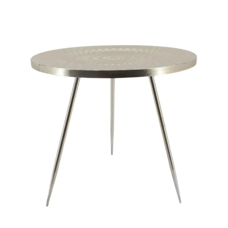 Mesa auxiliar metálica