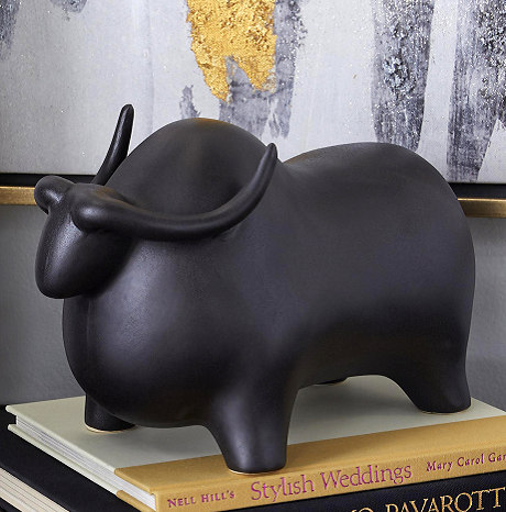 Figura Toro ceramica - Imagen 2