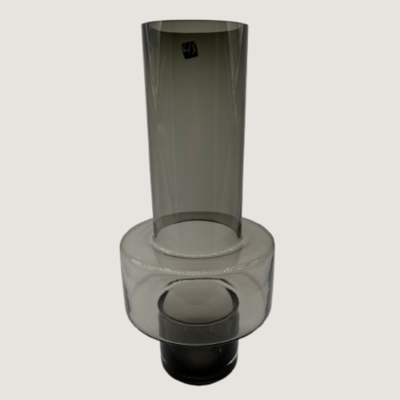 Florero cuello alto humo