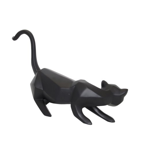 Escultura gato negro